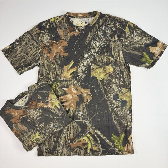 Redhead Mens Camo Hunting‎ Shirt Mossy Oak Break-Up Lot of 2 NWOT Size M - Picture 1 of 5